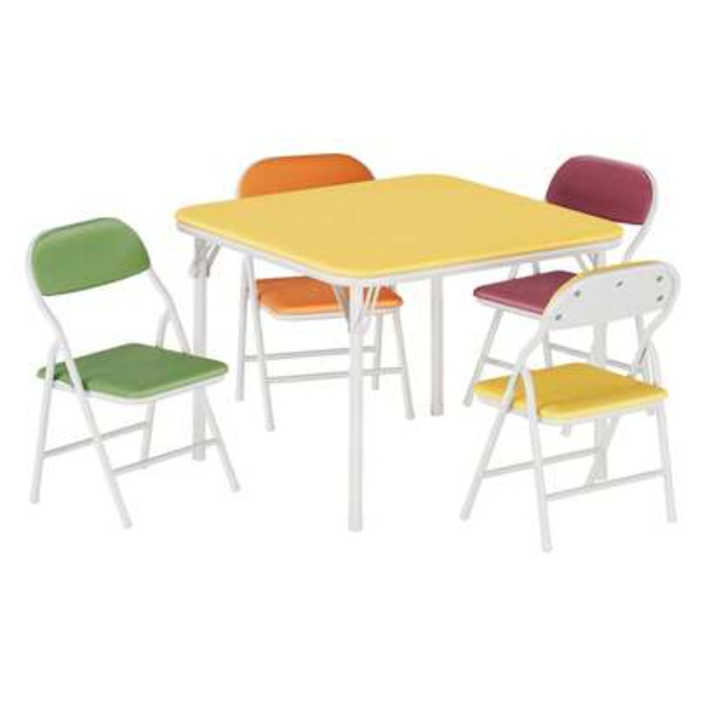 Folding Picnic Table - Складной квадратный стол и стулья для
