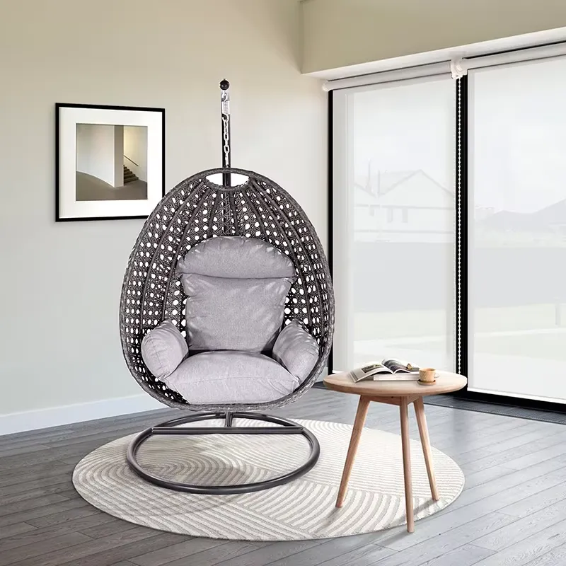 Hanging Egg Chair - Роскошное современное садовое подвесное кресло-кокон из