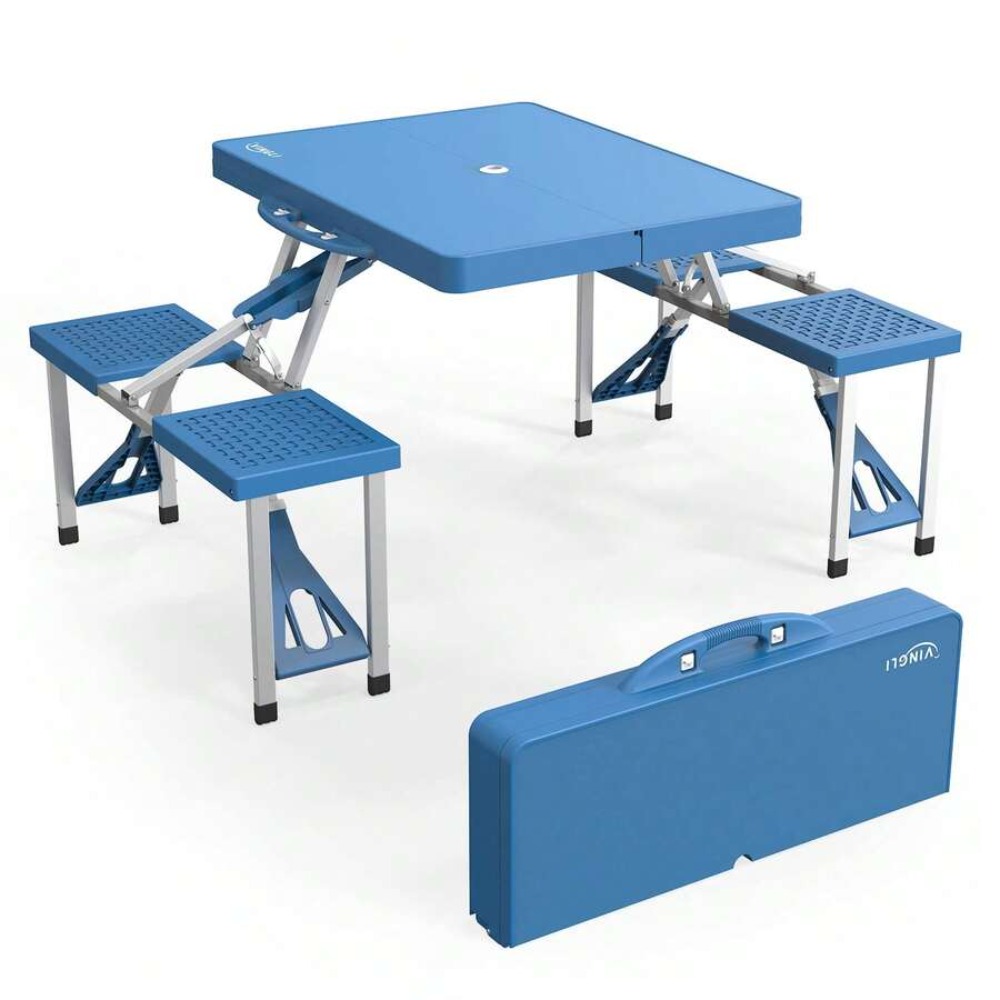 Складной кемпинговый стол для  – обзор и цена Folding Picnic Table