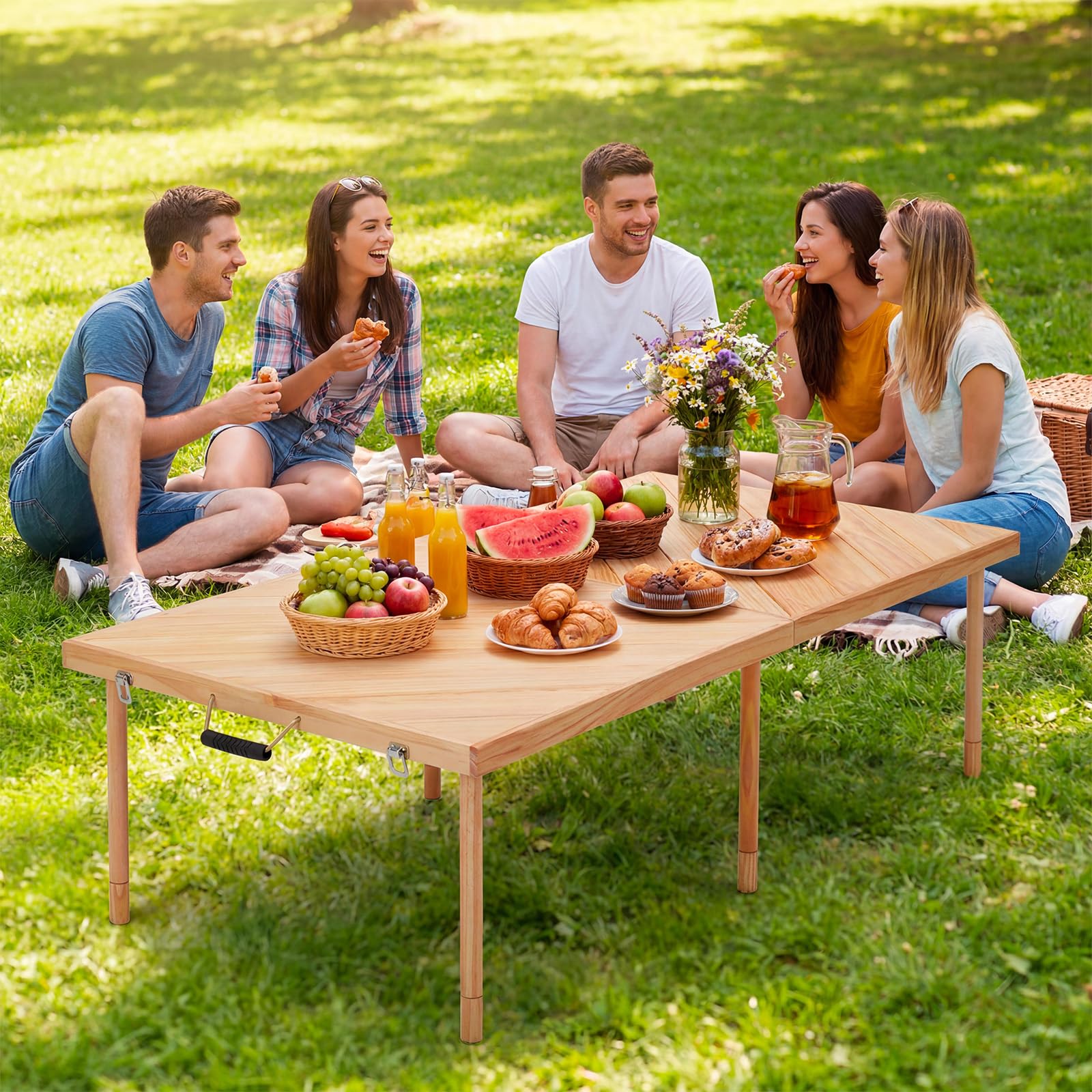 Складной стол для пикника на о – обзор и цена Folding Picnic Table