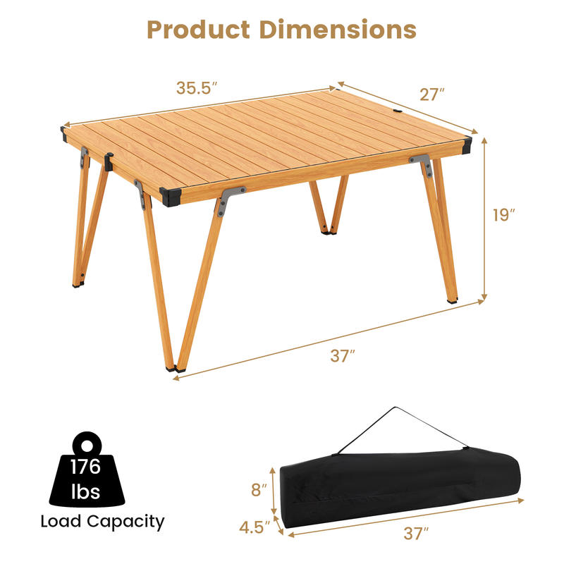 Складной стол для пикника 93 x – обзор и цена Folding Picnic Table